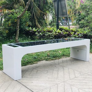 Solar Park Bench Smart City Sản phẩm xanh